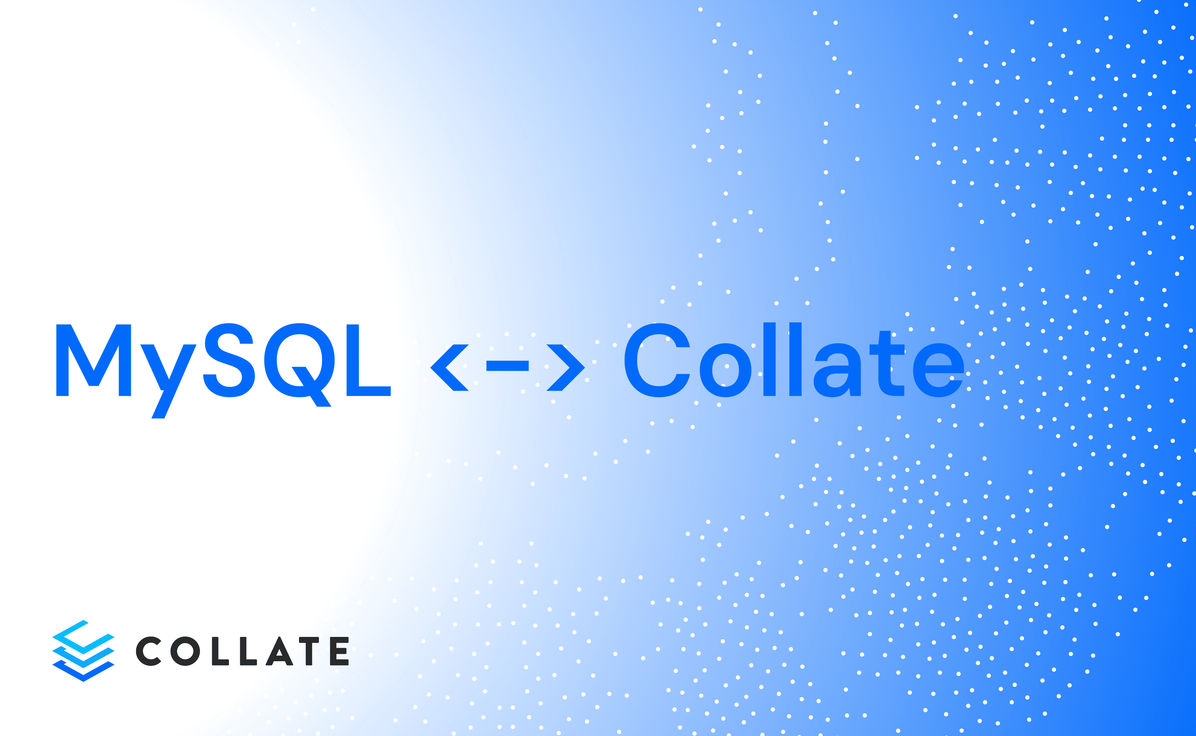 Connect Your MySQL Database to Collate: A Step-by-Step Guide
