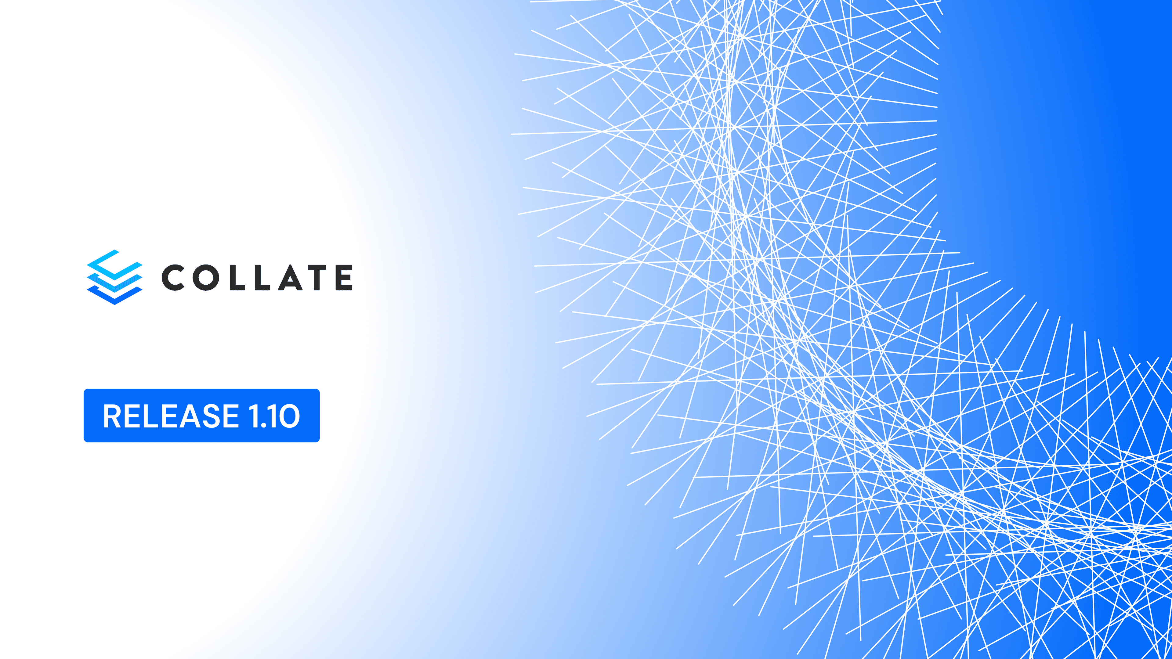 Announcing Collate 1.10