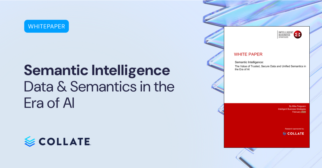 Semantic Intelligence - Data & Semantics in the era of AI